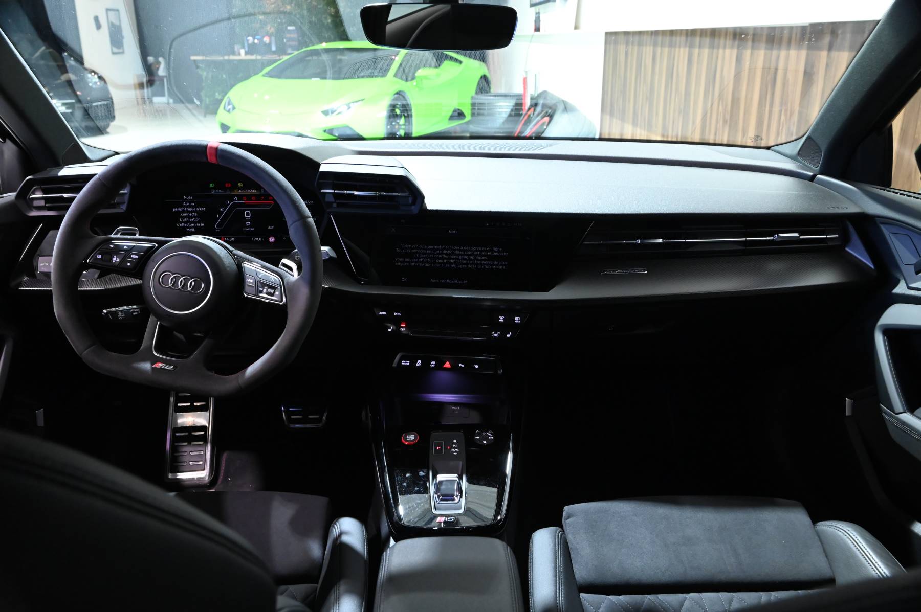 Audi rs3 berline 2.5 tfsi 400 ch quattro – gris daytona – 2023